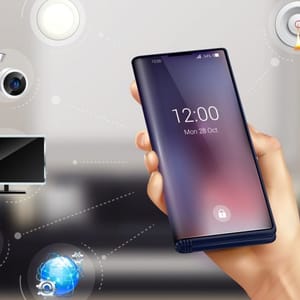 Smartphone zur Steuerung eines Smart-Home-Systems